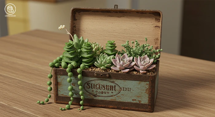 2.5. Succulent “Treasure Box”