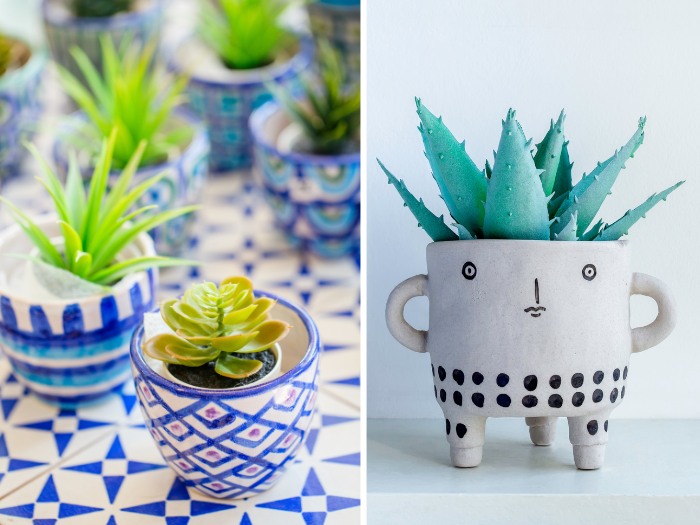 Ceramic Planters - unique planters for succulents