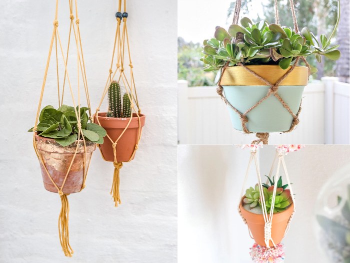 Macramé Hanging Planters