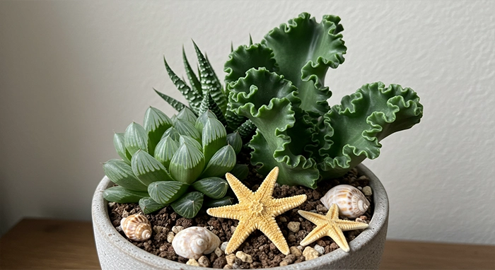 These unique plants add an extra touch of underwater magic Under the Sea Succulents